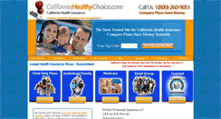 Desktop Screenshot of californiahealthychoice.com